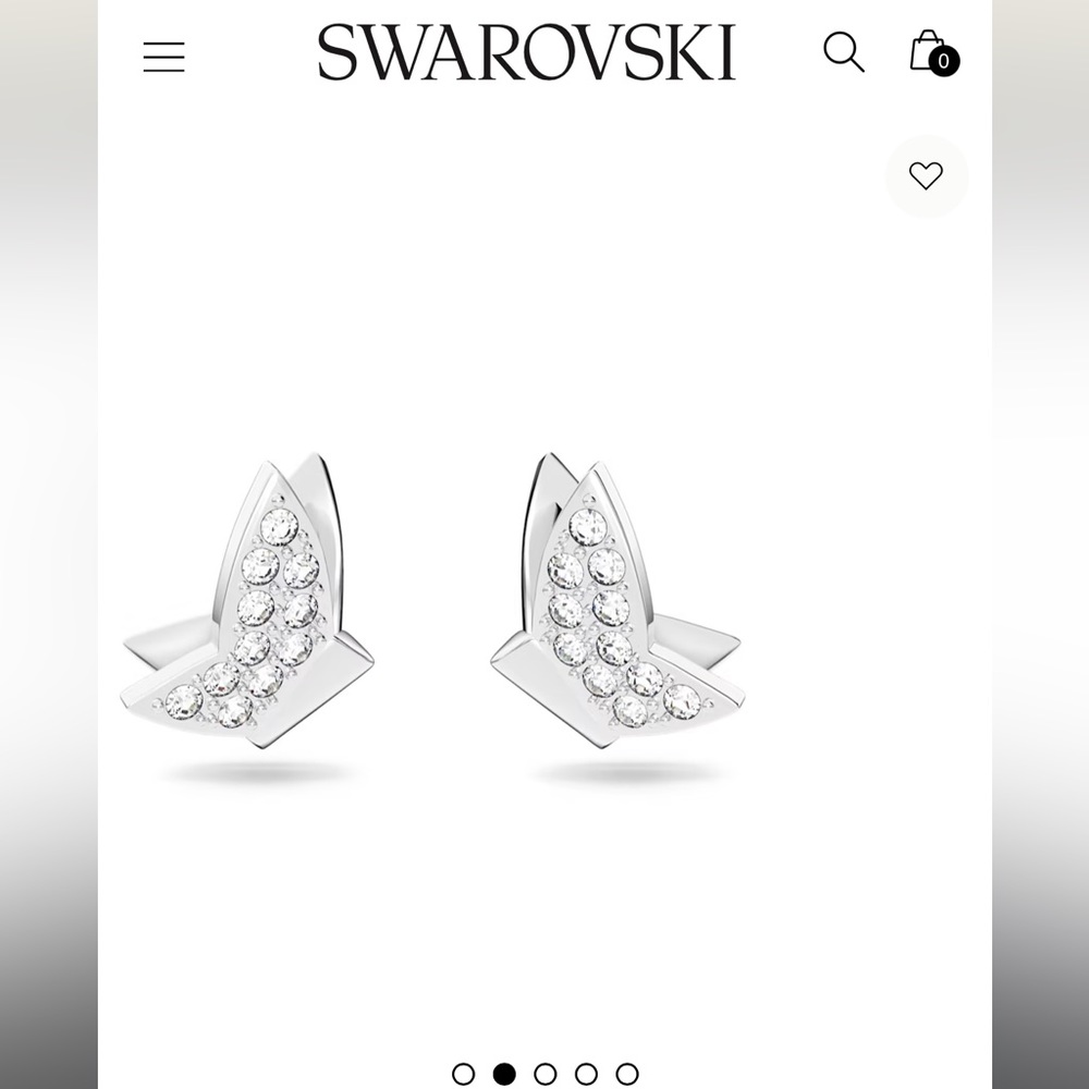 Swarovski Lilia stud earrings